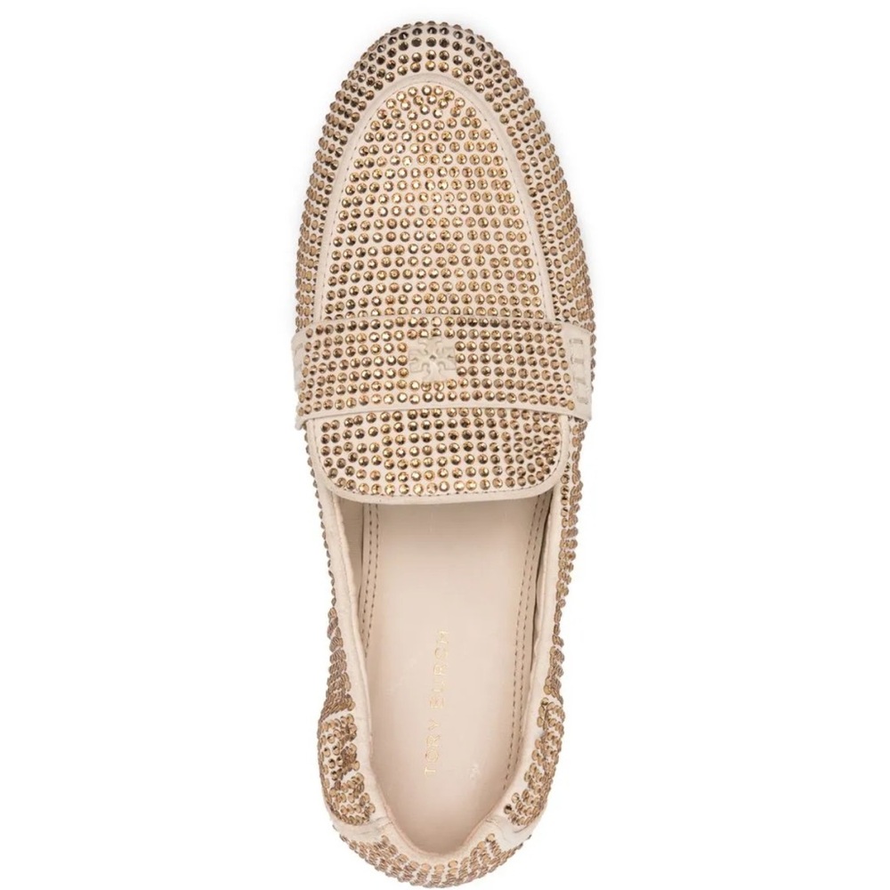 Tori Burch Gold Studded Women's Loafers